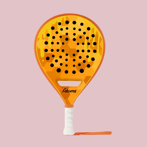 Padel Racket Design Competition. Design by namanama