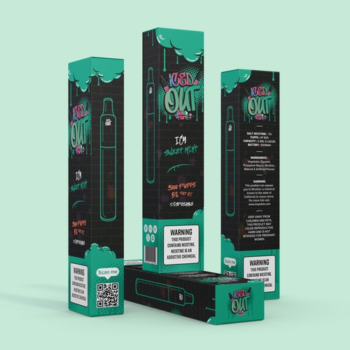 Design packaging for disposable vape | Product packaging contest | 99designs