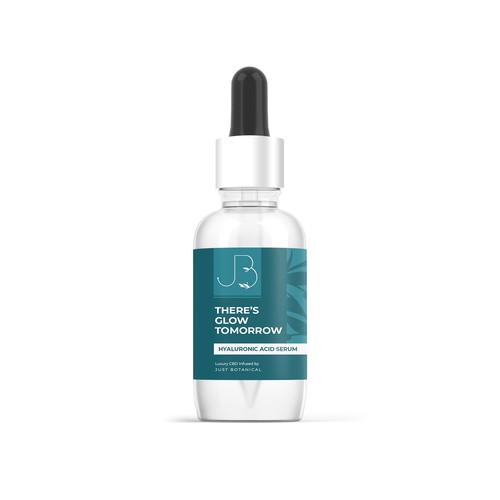 Luxury Label for CBD infused Hyaluronic Acid Serum Design by imöeng