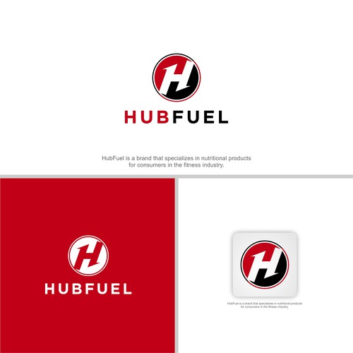 HubFuel for all things nutritional fitness Design von youpratama31