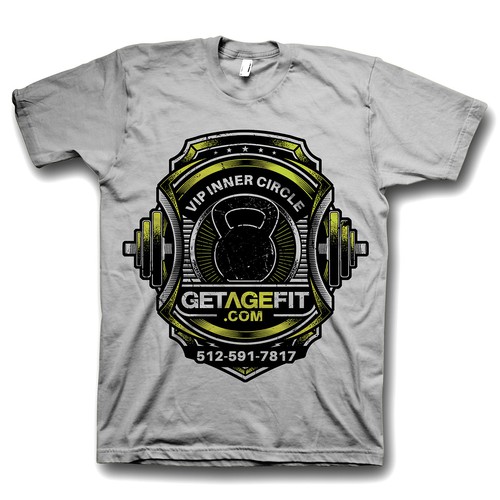 Design di Create Bold, Dynamic Design for Get Age Fit Concierge Studio Apparel di M4squad'S