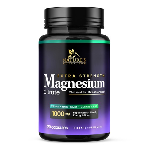 Premium Magnesium Citrate Design needed for Nature's Nutrition Design by Davi Giolo ★