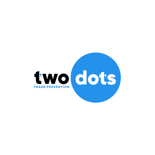 Two Dots Software Fraud Prevention Logo Design - Modern and Simple! Design by AsyAlt ™