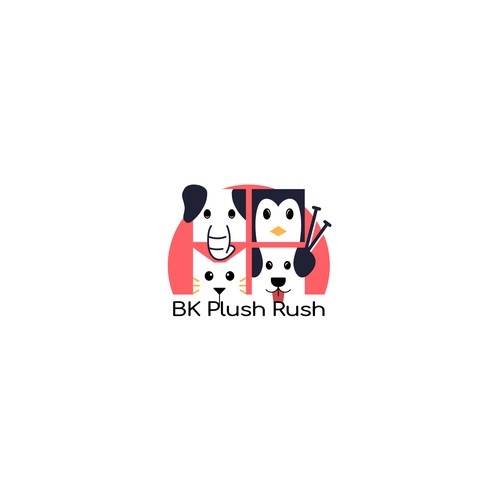 Plush stuffed animal toys needs a fun logo Diseño de AkbarNur