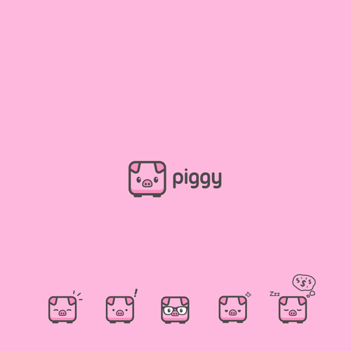 Create an amazing logo for Piggy Design by utuy