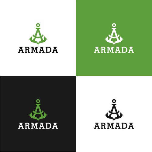 Armada Management Logo Design Design by MisterR