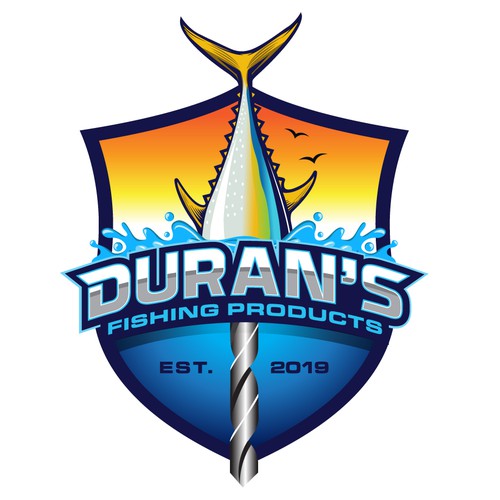 Fish need a logo too!! duran's fishing products, Logo design contest