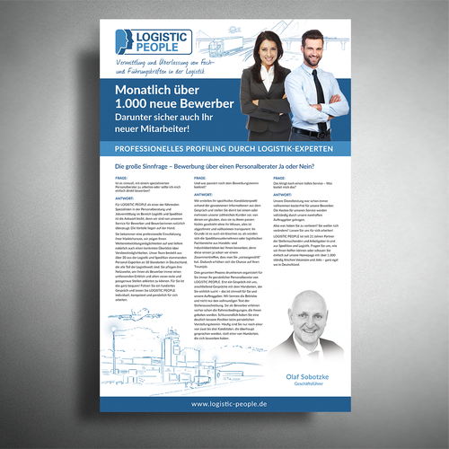 Postcard, flyer or print contest entry by pop ● design