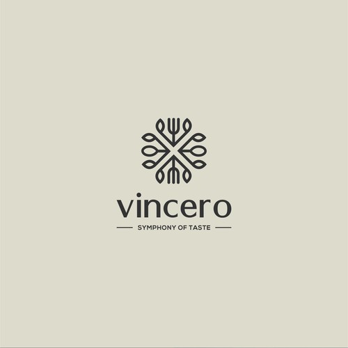 Making a logo in a restaurant (Name is VINCERO) Design réalisé par Manu P C