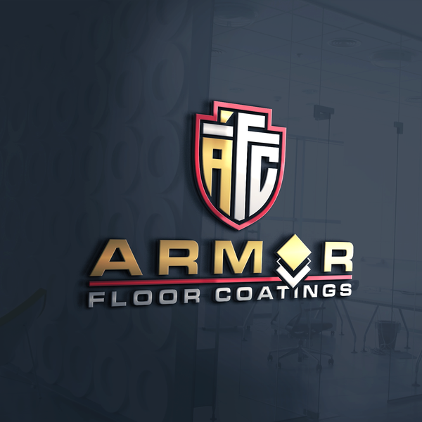 Design by Lucky_san titled "ARMOR FLOOR COATINGS"