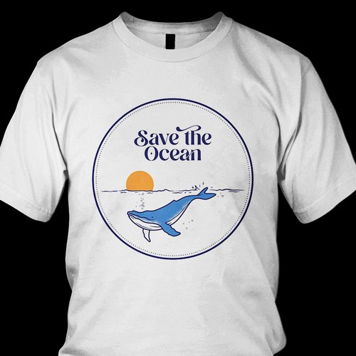 Design SAVE THE OCEAN OR SAVE THE OCEANS di ~ RVGS ~