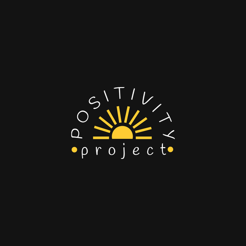 Help me come up with a logo for the Positivity Project Design by yasiraliii