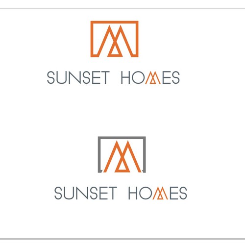 Create minimalist and mid-century modern logo for custom home builder ...