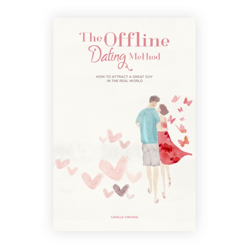 Book Cover for The Offline Dating Method Needed Design by Nadun Prabodana