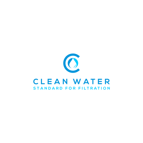 Simple Clean Logo for Water Filtration Company Design by umar bakti