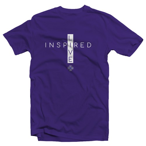 Design a Inspired Living Shirt Design réalisé par Yuni4769