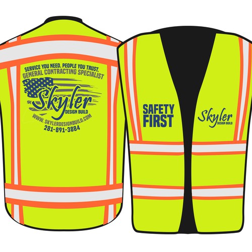 Safety Vest Design Design by joelesse