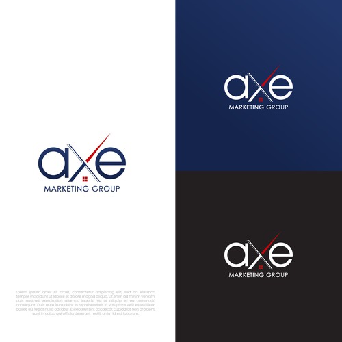 aXe Marketing Group needs a cool and creative logo Design by Dadisigner