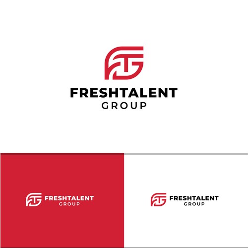 "FRESH" logo for a talent agency Design by Fierda Designs