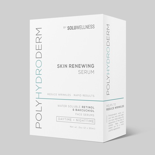 Create a Box Design for a Breakthrough Anti-Aging Facial Serum Design by intanamir