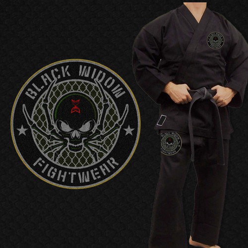 Army type logo for a new Mixed Martial Arts (MMA) brand Diseño de locknload