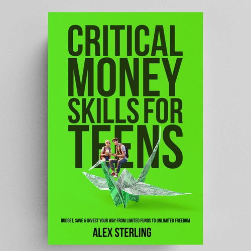 Design an eye-catching and powerful book cover to appeal to teens and young adults Design by logoziner