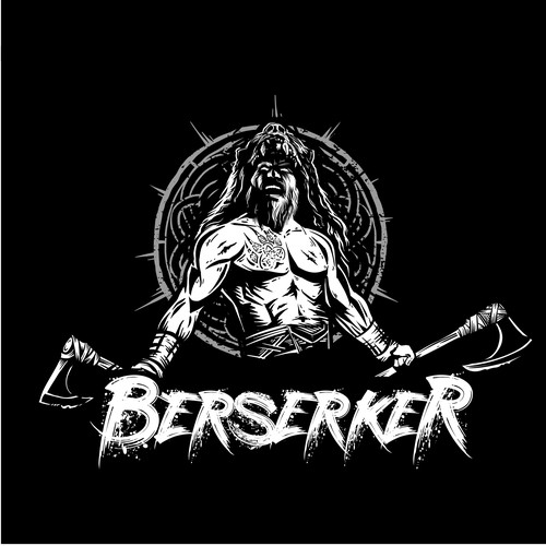 Create the design for the "Berserker" t-shirt Réalisé par darmadsgn