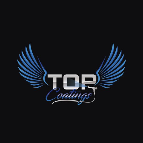 Logo for TOP Coatings Design by Lyna™