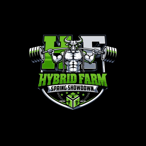Design by John_DB titled "Logo for CrossFit gym competition that is named “Spring Showdown”."