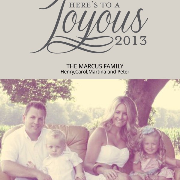 Picaboo 5" x 7" Flat New Year's Cards (will award up to 25 designs!)