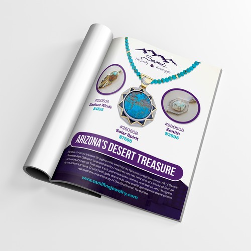 Super Bowl Magazine Ad for a Jewelry Store Design by Dzhafir