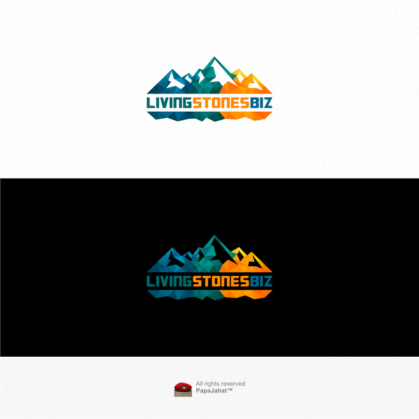 Design by PapaJahat™ titled "Living Stonesbiz"