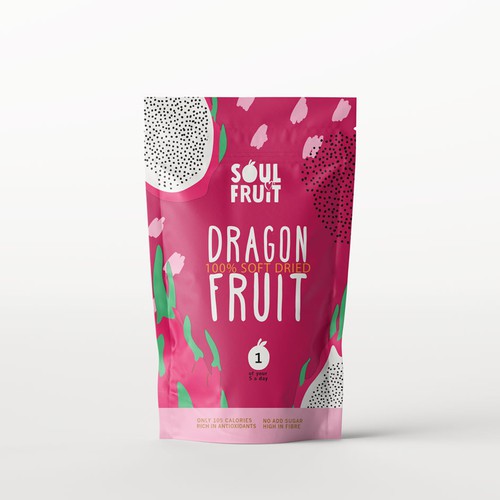 eye-catching packaging design for new health food product Design by AnaHola