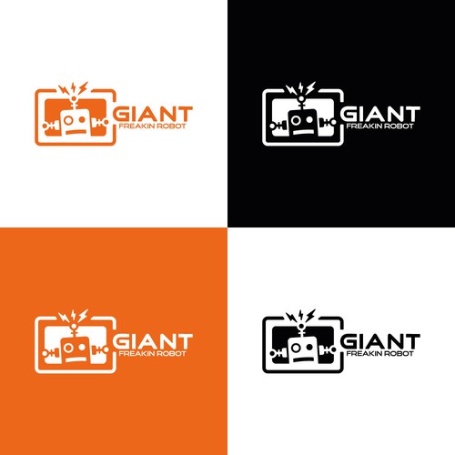 Minimalist, Classy Giant Robot Logo Wanted Design by tdesign.taner