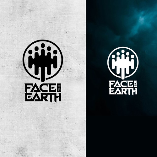 Design a band logo and symbol for alternative rock band “Face the Earth” Design by a.mjb