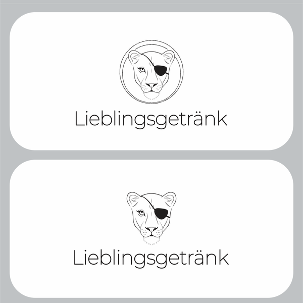 Design by Koela titled "Lieblingsgetränk – Café Logo Design"