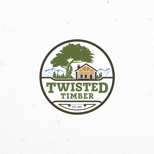 Twisted Timber Lodge Design by flynexus