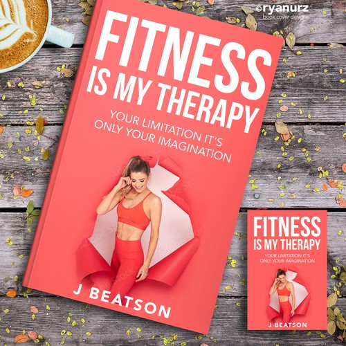 Unique and eye catchy fitness book for women that promotes success Diseño de ryanurz