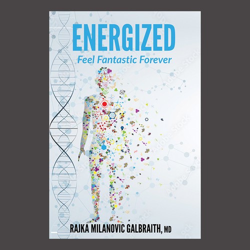 Design a New York Times Bestseller E-book and book cover for my book: Energized Design by DezignManiac