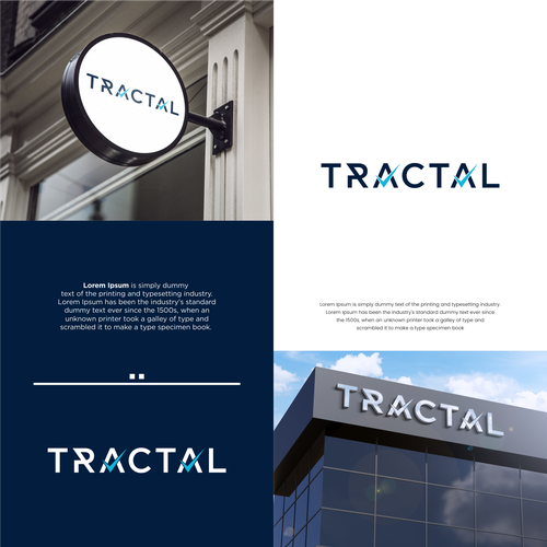 Tractal Logo and Branding Design by -Layla-