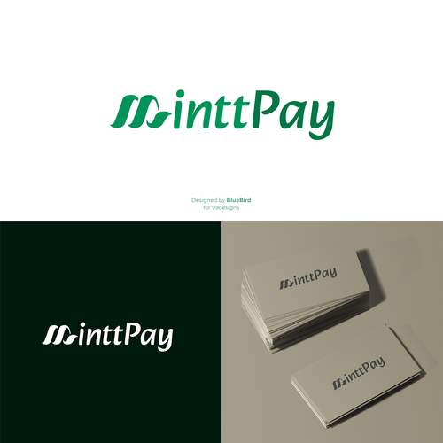 "Urban Trendsetter: Create a Stylish & Bold Logo for Mintt Payment Solutions - Diseño de BlueBird®