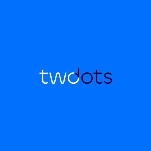 Two Dots Software Fraud Prevention Logo Design - Modern and Simple! Design by Henryz.