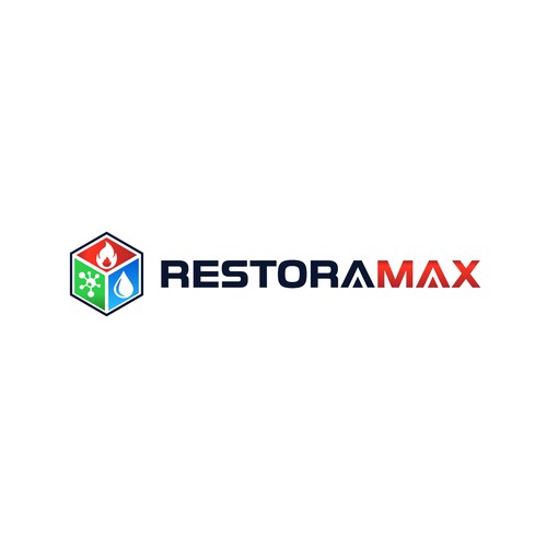 Restoration Company Branding. Design by Hajara Begum