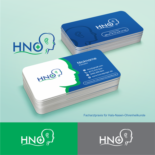 Logo & business card contest entry by Oreon!