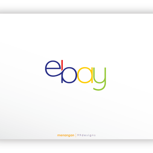 Diseño de 99designs community challenge: re-design eBay's lame new logo! de menangan