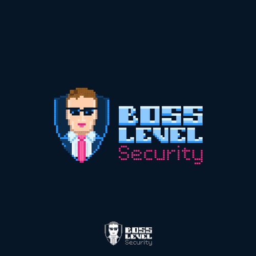 Cybersecurity company needs logo and webpage.  Design by Angeleski