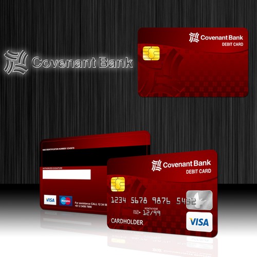 Create Bank Debit Card Background Ontwerp door independent design*