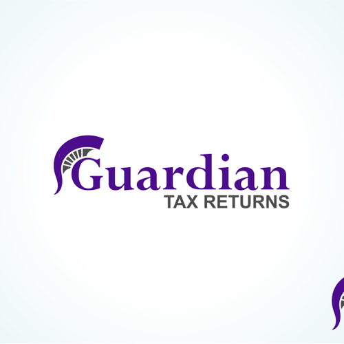 logo for Guardian Tax Returns Design by zeweny4design