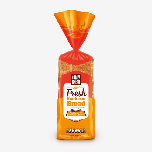 Design bread packaging for Daily Bread Design by Mein Design