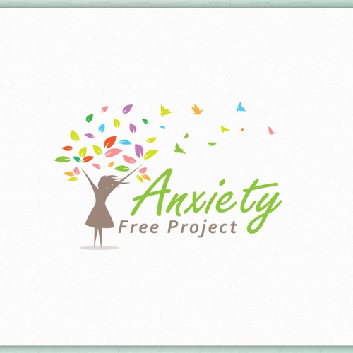 logo for Anxiety Free Project | Logo design contest
